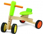 Dřevěné hračky - Dřevěná tříkolka zelená
